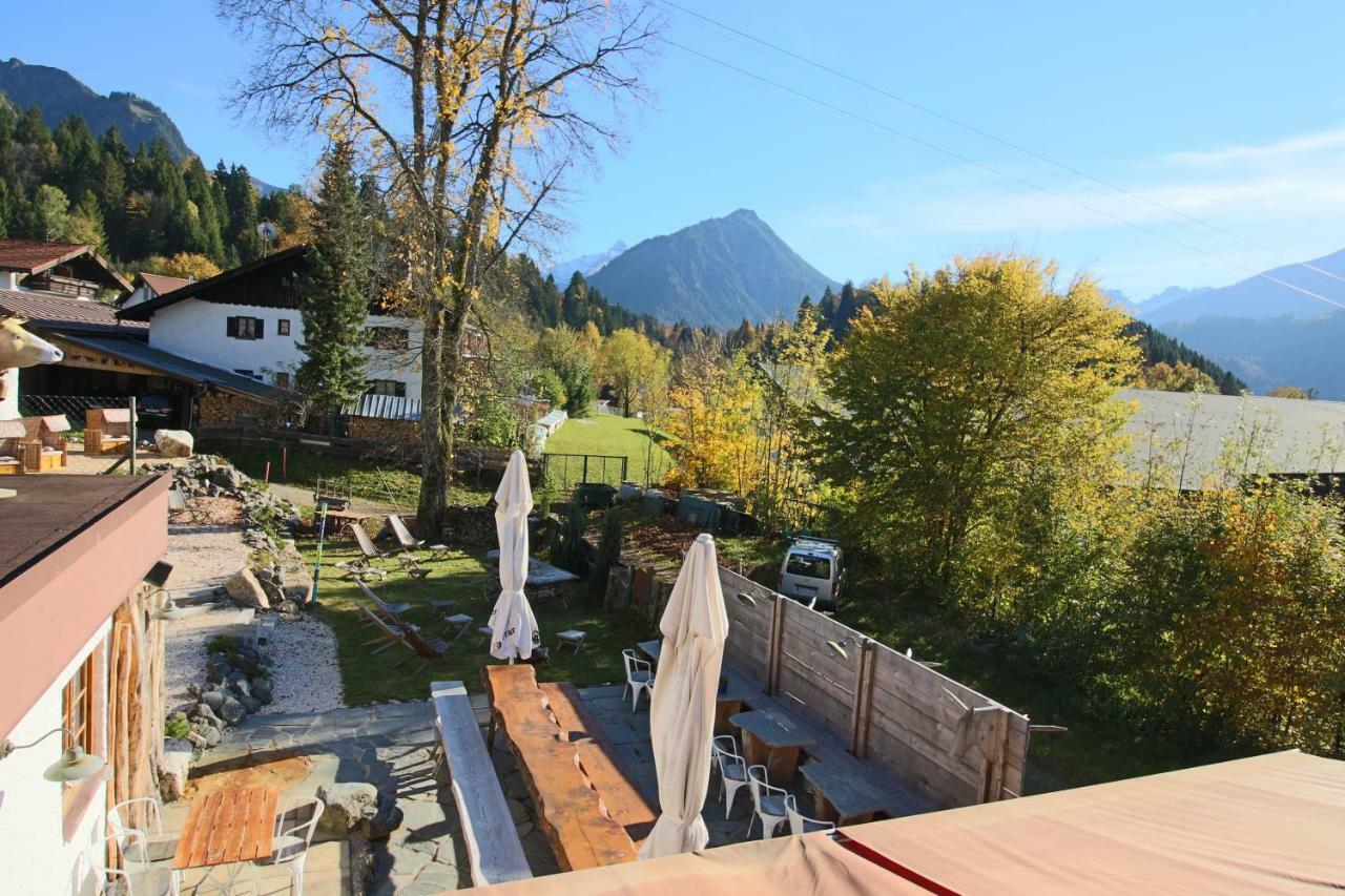 Hotel Zur glücklichen Kuh Oberstdorf Exterior foto