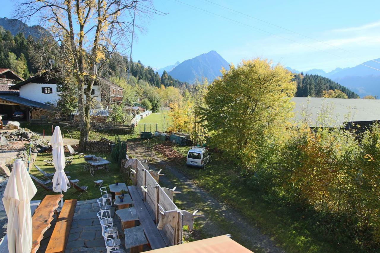 Hotel Zur glücklichen Kuh Oberstdorf Exterior foto